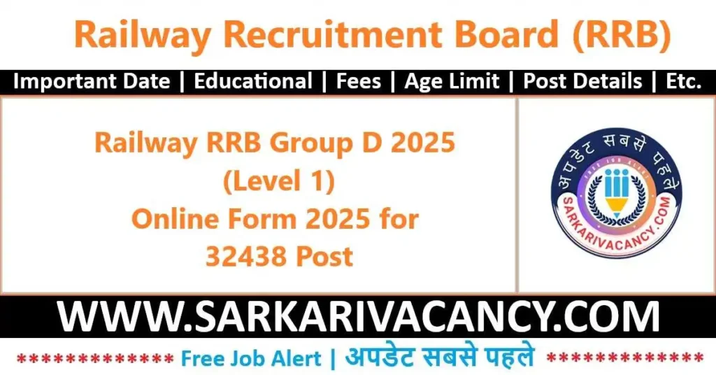 Railway RRB Group D 2025