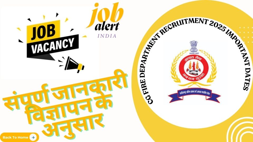 CG Fire Department Online Form 2025 Notification 