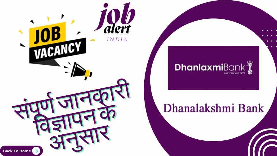 Dhanlaxmi Bank Recruitment 2025