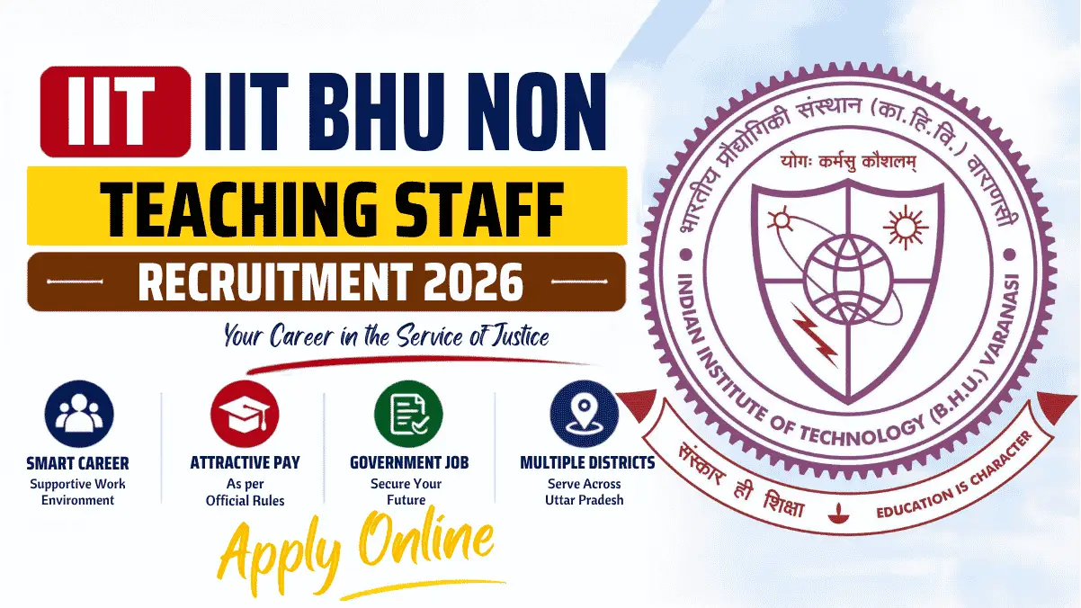 IIT BHU Non-Teaching Staff Recruitment 2026