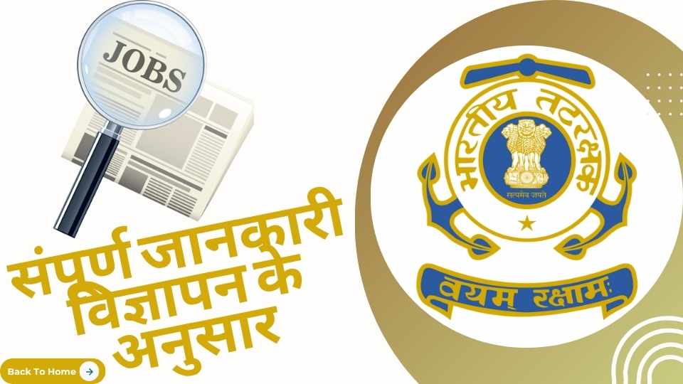 Indian Coast Guard AC 01 2027 Batch Online Form 2025
