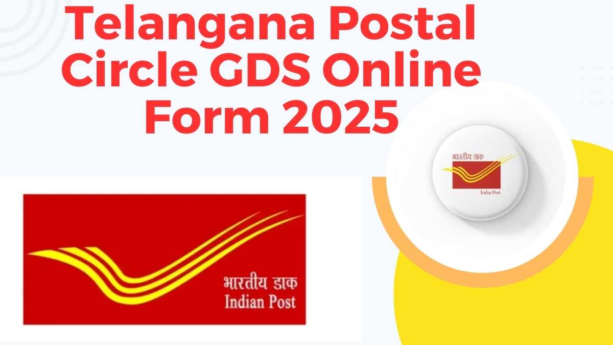 Telangana India Post GDS Online Form 2025 Telangana India Post GDS Notification 2025